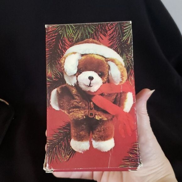 Vintage 1984 Avon Plush Puppy Christmas Tree Ornament w/Original Box - Picture 6 of 15